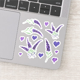 かわいいミニマリストウォーターカラープロヴァンス繊細な泡 シール