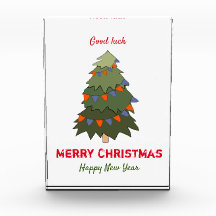 かわいいミニマルなクリスマスと新年おめでとう