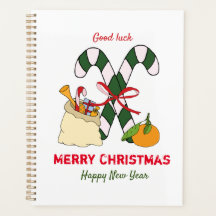 かわいいミニマルなクリスマスと新年おめでとう