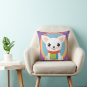 かわいいミニマルキャラクタードッグモダンパピーホームデコ クッション (椅子)
