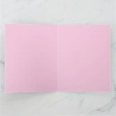 かわいいミニマルモダンリストバレンタインデーのカード カード (内部)