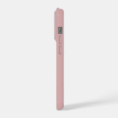 かわいいミニマル子猫イラストPhoneケース iPhoneケース (左側面)