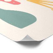 かわいいミニマル調理器具ポスター ポスター (角)