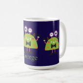 かわいいミニモンスター コーヒーマグカップ (正面右)