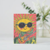 かわいいミュージカルサンシャイン ポストカード (スタンド正面)