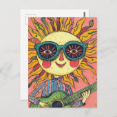 かわいいミュージカルサンシャイン ポストカード (正面/裏面)