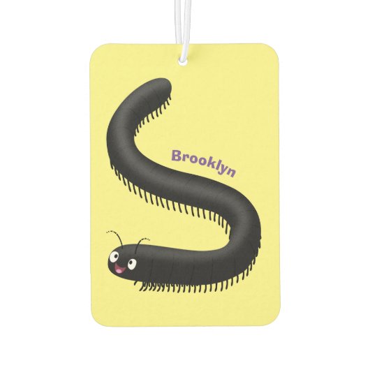 かわいいミリペードアニメイラストレーション カーエアーフレッシュナー (裏面)