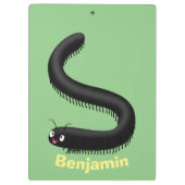 かわいいミリペードアニメイラストレーション クリップボード (裏面)