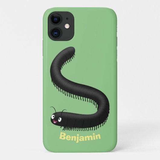 かわいいミリペードアニメイラストレーション Case-Mate iPhoneケース (裏面)