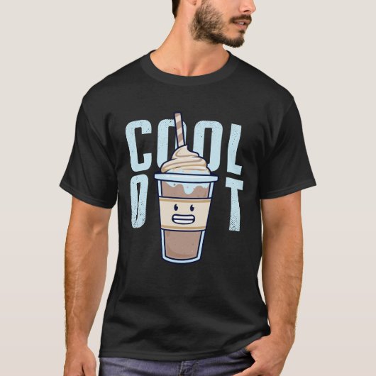 かわいいミルクシェイク Tシャツ (正面)