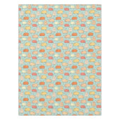 かわいいミントピグパターン テーブルクロス (正面)