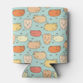 かわいいミントピグパターン 缶クーラー (裏面)