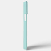 かわいいミーアカンドと蝶のターコイズ Case-Mate iPhoneケース (裏面 / 右)