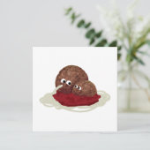 かわいいミートボールがスパゲッティを食べる 招待状 (スタンド正面)