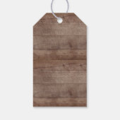 かわいいムースベイビーシャワーお願いギフトラベル ギフトタグ (裏面)