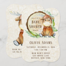 かわいいムース水彩赤ちゃんシャワー