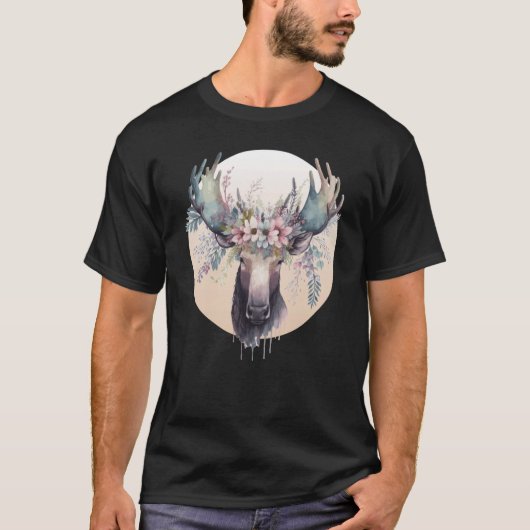 かわいいムース花冠 Tシャツ (正面)