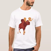 かわいいムース Tシャツ (正面)