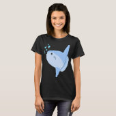 かわいいムーンフィッシュ Tシャツ (正面フル)