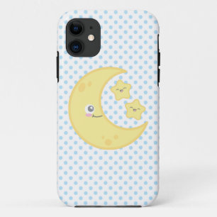 かわいいムーン&スターiPhoneケース iPhone 11 ケース
