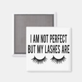 かわいいメイクアップは完璧ではないが私の発疹は マグネット (正面/裏面)