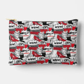 かわいいメイクアップ女の子 – かわいい美しいとGlamファッション アクセサリーポーチ (正面)