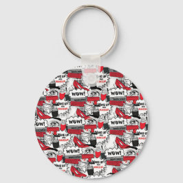 かわいいメイクアップ女の子 – かわいい美しいとGlamファッション キーホルダー