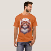 かわいいメインクーン Tシャツ (正面フル)