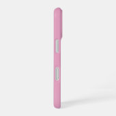 かわいいメガネ看護師の明るいピンクスマホケース iPhone 16ケース (右側面)