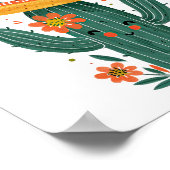 かわいいメキシカンサボハッピーチンコデマヨ ポスター (角)