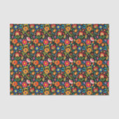 かわいいメキシカンフィエスタの花 薄葉紙 (正面)