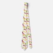 かわいいメキシカンフィエスタチピーマン ネクタイ (正面)