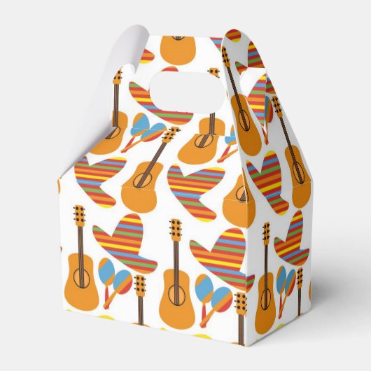 かわいいメキシカンフィエスタ フェイバーボックス (裏面サイド)