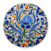 かわいいメキシコのスタイル セラミックノブ (正面)