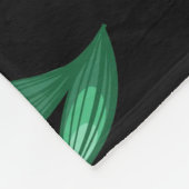 かわいいメキシコの装飾スカル フリースブランケット (角)