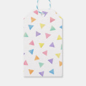 かわいいメキシコピナタ子供の誕生日パーティーギフトラベル ギフトタグ (裏面)