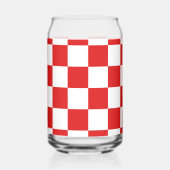 かわいいメッセージを追加するリンゴ愛好家 ガラス缶 (裏面)