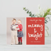 かわいいメリーおもしろいと明るい写真 シーズンカード (スタンド正面)