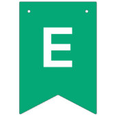 かわいいメリークリスマスのアリゲーターサンタクリスマスパーティー バンティングフラッグ (第2の旗)