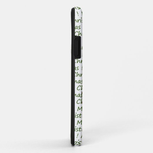 かわいいメリークリスマスの雪だるま及び木のiPhone 5の場合 Case-Mate iPhoneケース (裏面/右)