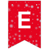 かわいいメリークリスマスツリークリスマス雪パーティー バンティングフラッグ (第2の旗)