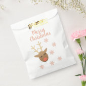 かわいいメリークリスマストナディピンク金ゴールド フェイバーバッグ (封をした状態)