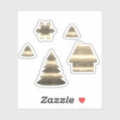 かわいいメリークリスマスビレッジ シール (シート)