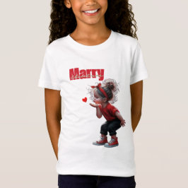 かわいいメリークリスマス休日お祝いデザイン Tシャツ