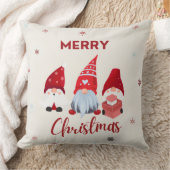 かわいいメリークリスマス クッション (ブランケット)