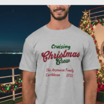 かわいいメリークルージングクリスマスパーソナライズTシャツ