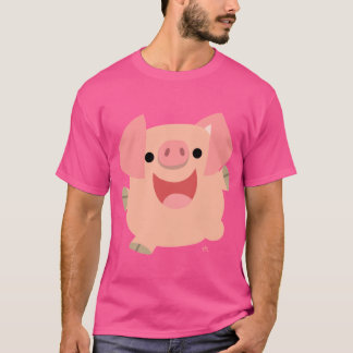 かわいいメリーマンガ豚Tシャツ Tシャツ