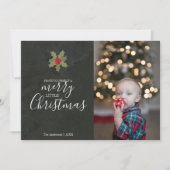 かわいいメリー小さなクリスマスホリー写真 (正面)