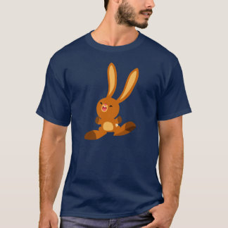 かわいいメリー漫画のうさぎTシャツ Tシャツ