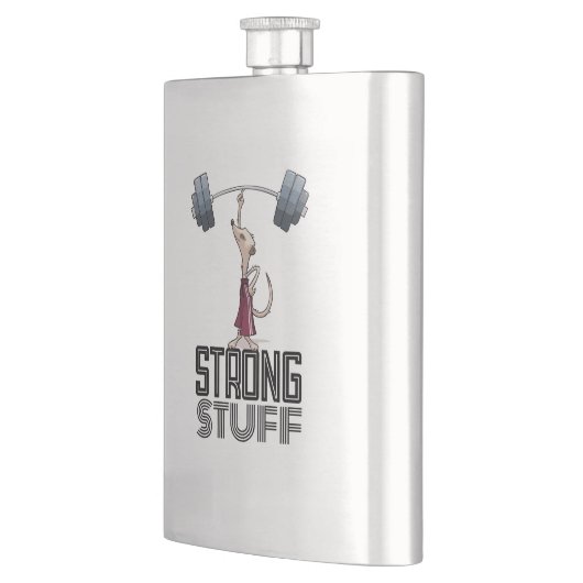 かわいいメルカットストロング物重量挙げ漫画 フラスク (左)